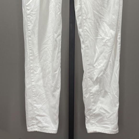 LL Bean Jeans Womens 10 white denim outdoor casual classic 100% cotton vintage - Picture 3 of 10